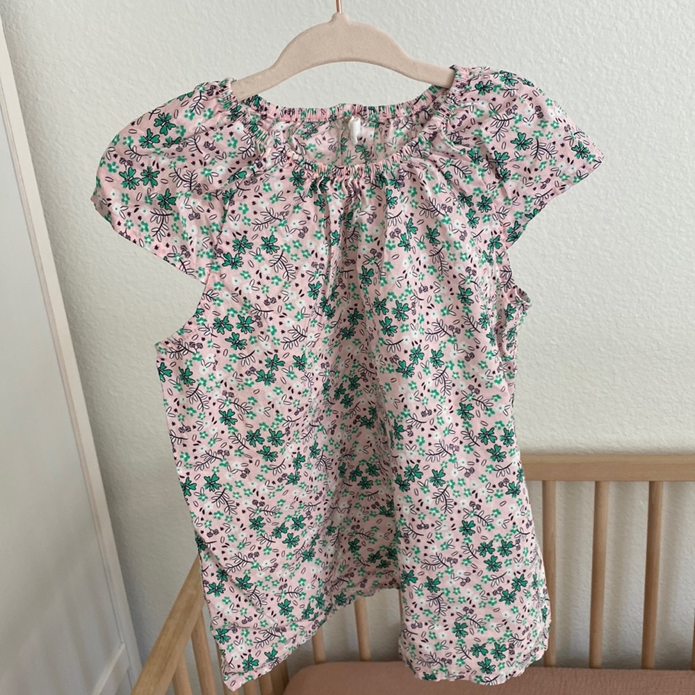 H&M (EUC) | 2-3 floral blouse tunic top